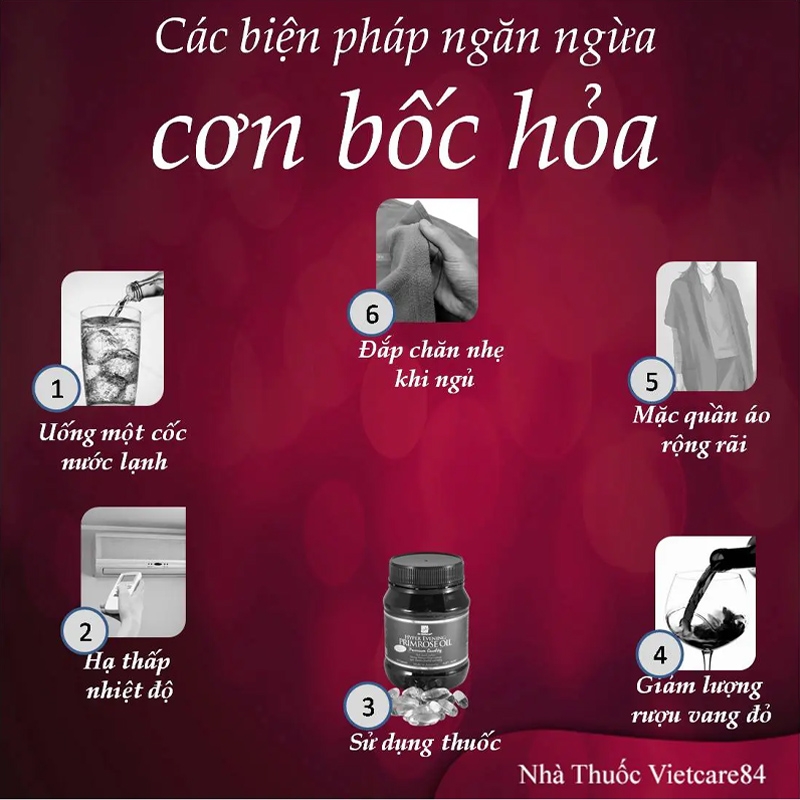 Các Biện Pháp Ngăn Ngừa Cơn Bốc Hỏa
