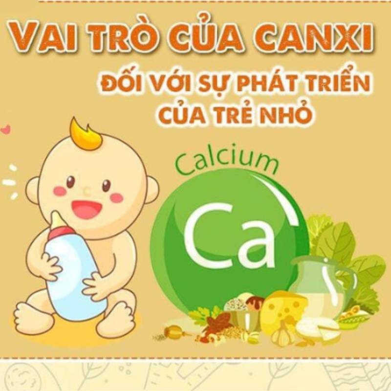 Cách bổ sung canxi hiệu quả cho trẻ từ 0 - 9 tuổi