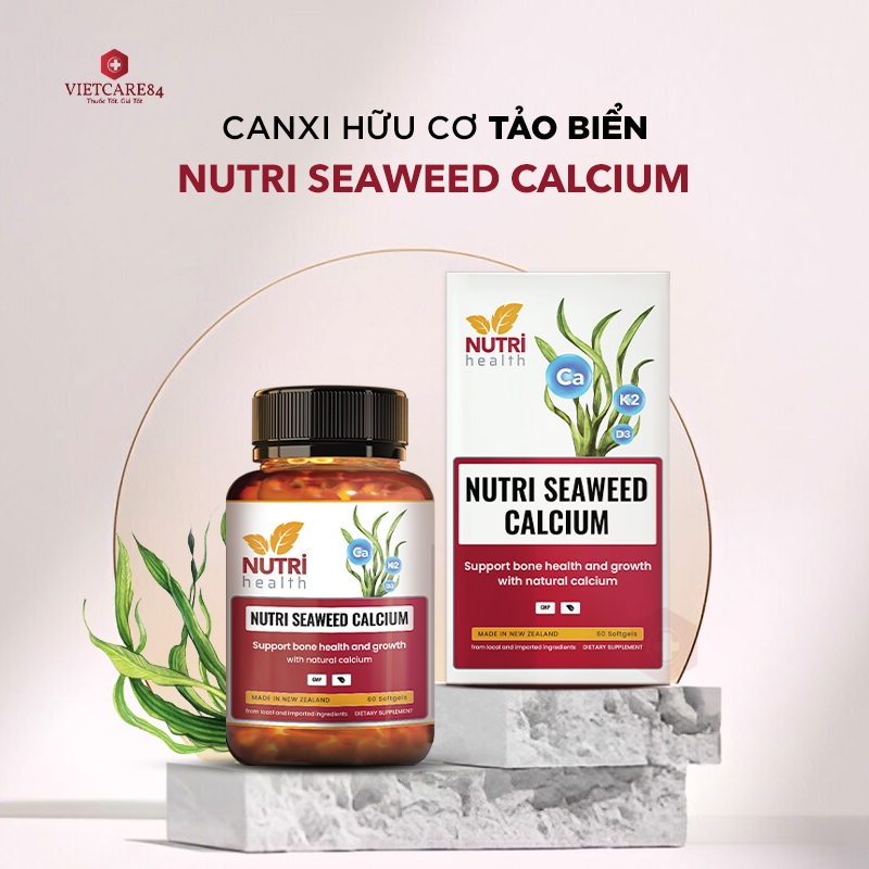 Canxi Hữu Cơ Tảo Biển Nutri Seaweed Cancium Có Gì Khác Biệt?