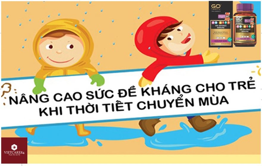 Bí quyết tăng đề kháng cho trẻ lúc giao mùa