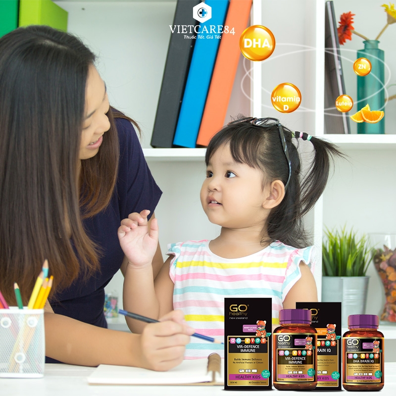 Con Thay Đổi Thế Nào Sau Khi Dùng Viên Nhai Go Kids DHA và Immune