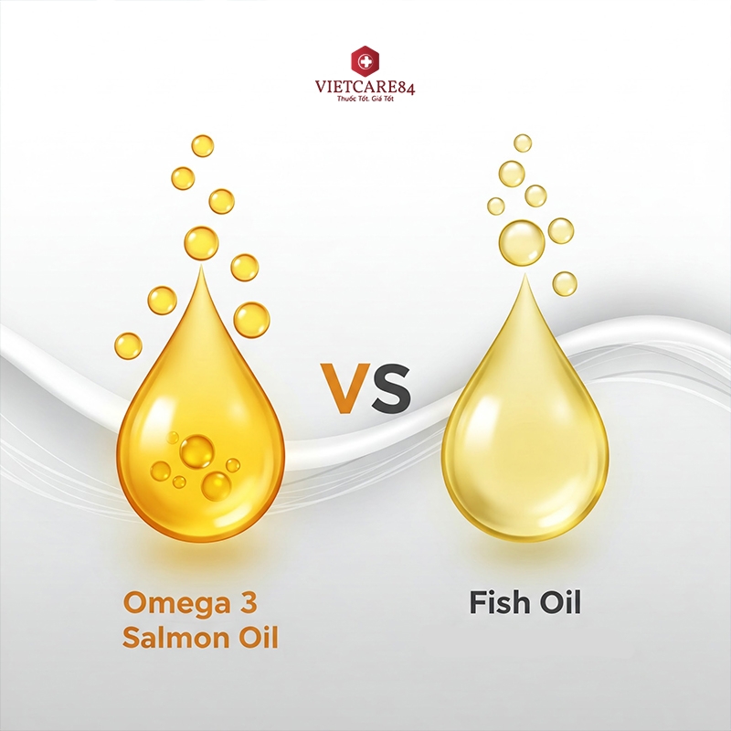 Dầu Cá Hồi Omega 3 và Dầu Cá - Đâu Là Lựa Chọn Tốt Hơn?