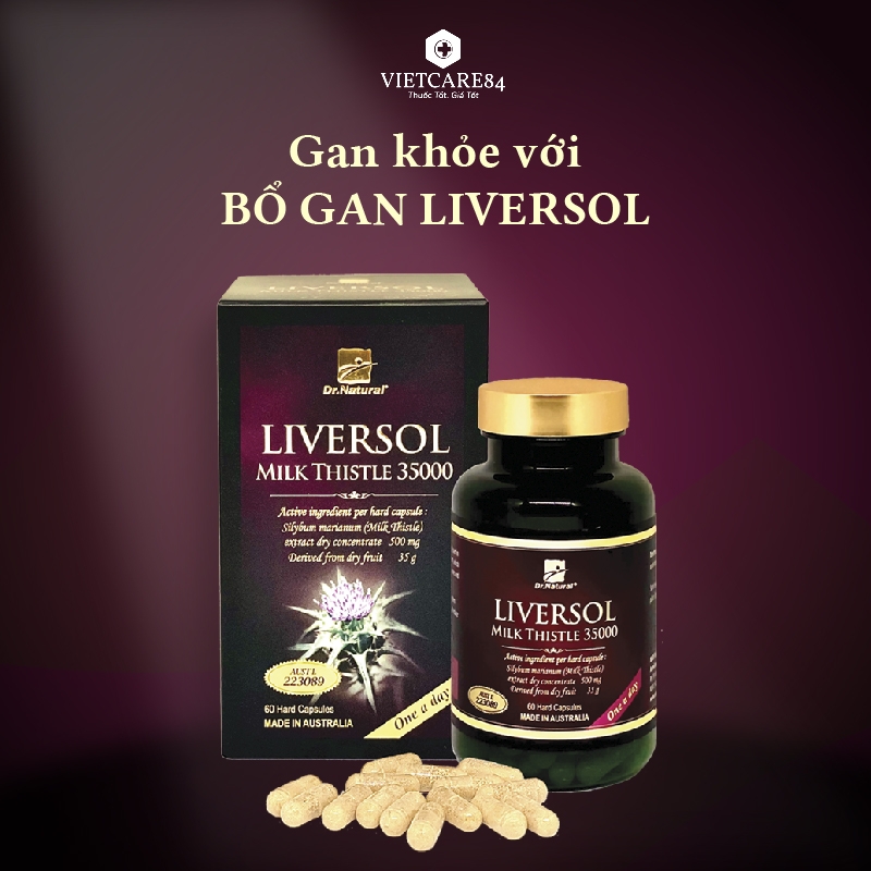 Gan Khỏe Với Bổ Gan Liversol