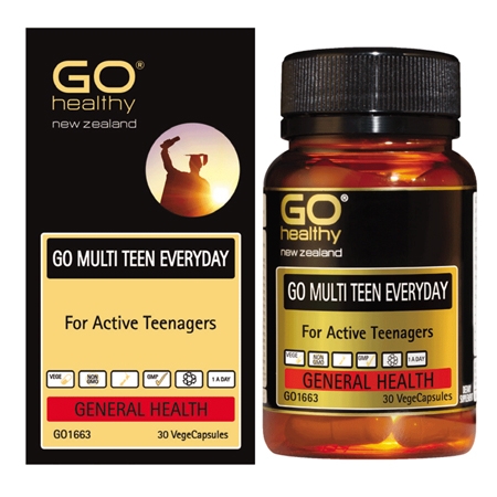 TÁC DỤNG 32 HOẠT CHẤT TRONG MỖI VIÊN GO MULTI TEEN EVERYDAY