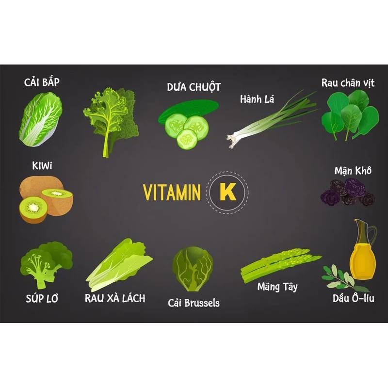 Nhu cầu vitamin K từ trẻ sơ sinh đến người trưởng thành
