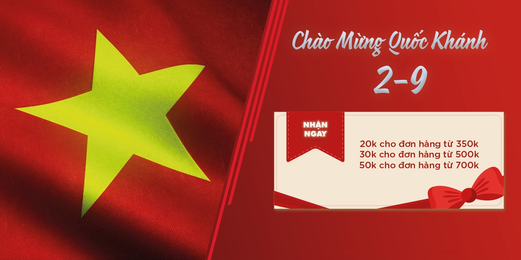 Chương trình khuyến mại Chào mừng Quốc Khánh 2/9