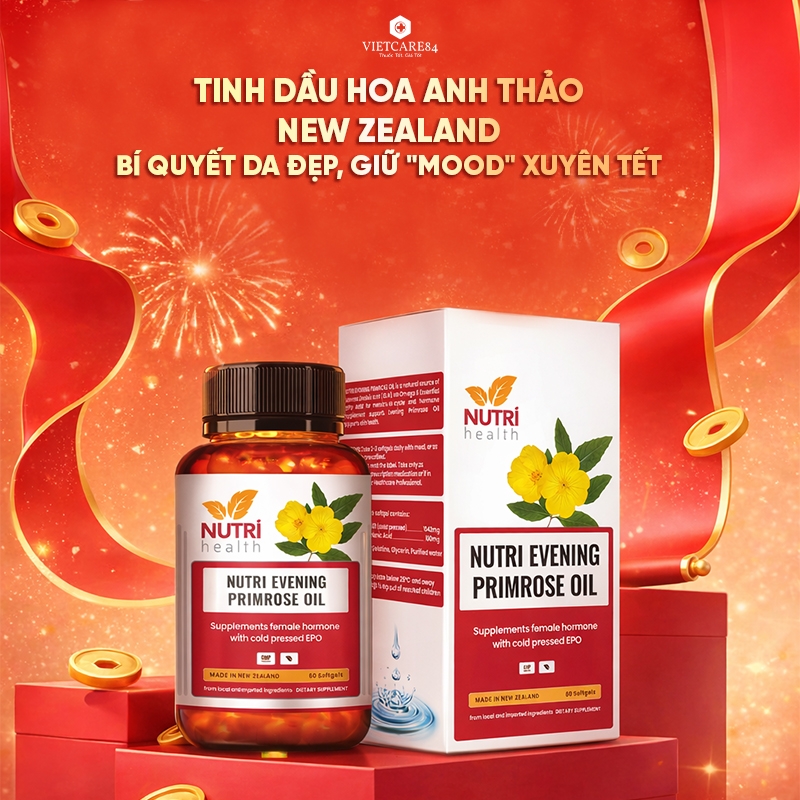 Tinh Dầu Hoa Anh Thảo New Zealand – Bí Quyết Da Đẹp, Giữ 