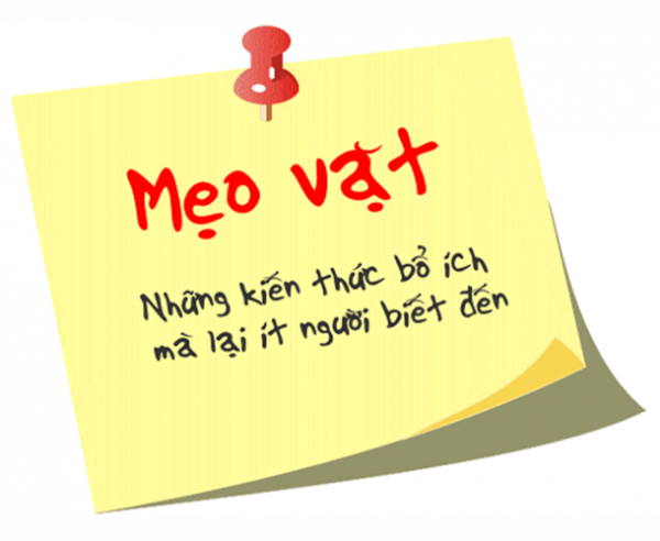 16 mẹo vặt giúp việc nhà 