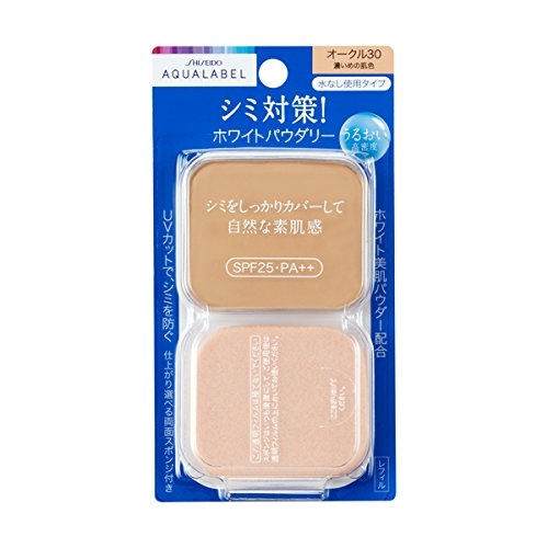 Lõi phấn phủ Shiseido Aqualabel SPF20/SPF25 PA++ (11.5g) - Nhật Bản