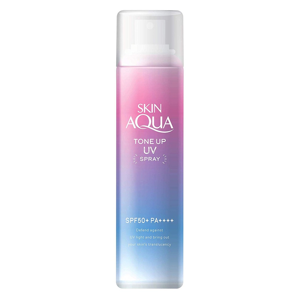 Xịt chống nắng Skin Aqua Tone Up UV Spray SPF50+ PA++++ (70g) - Nhật Bản