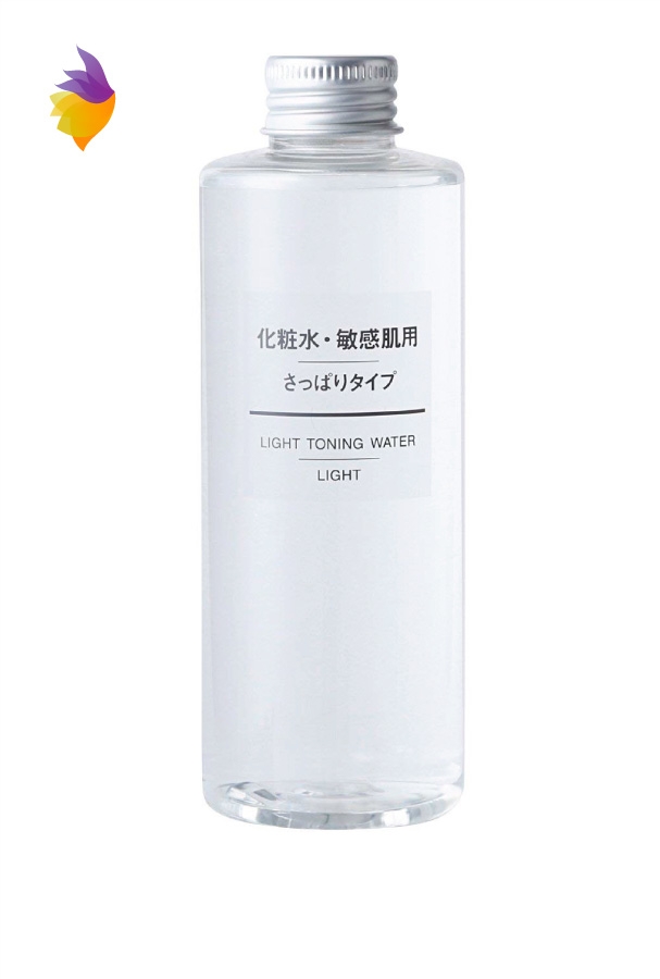 Nước hoa hồng dưỡng da MUJI Light Toning Water Light/ Moisture (200ml) - Nhật Bản