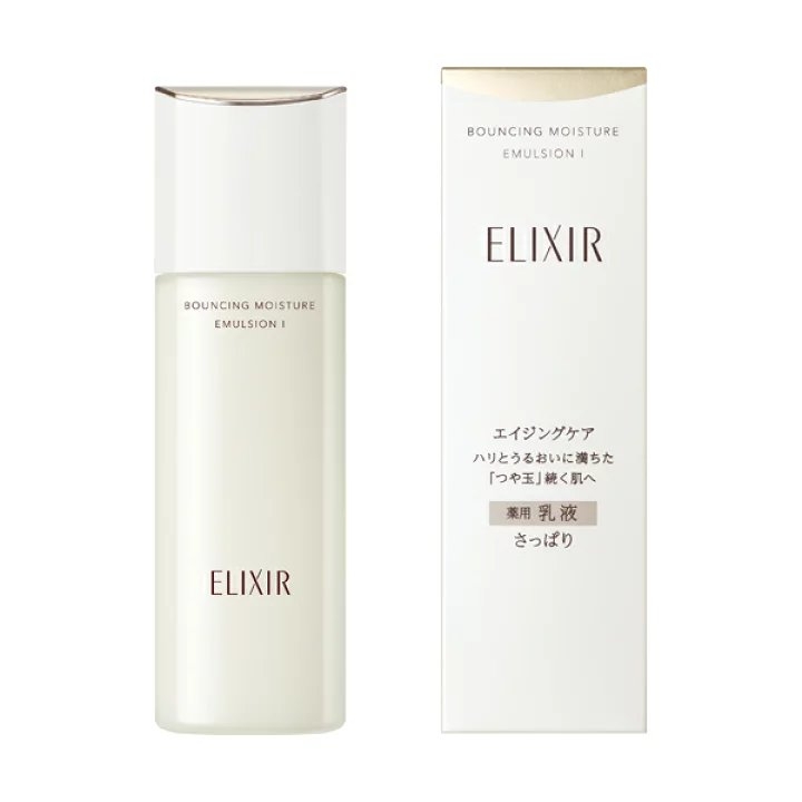 Sữa dưỡng chống lão hoá Shiseido Elixir Bouncing Moisture Emulsion (130ml) - Nhật Bản