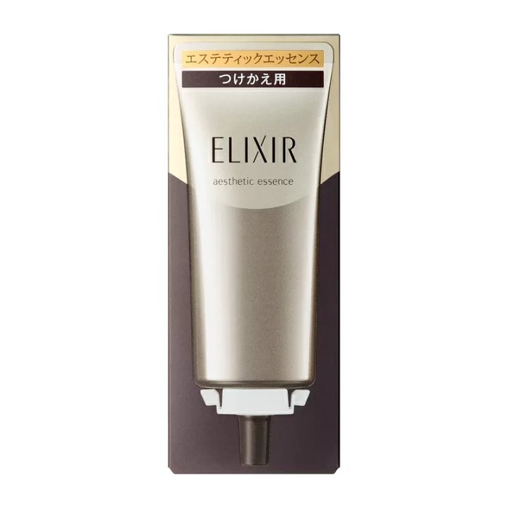 Tinh chất nâng cơ kèm con lăn massage Shiseido Elixir Skin Care By Age Aesthetic Essence (40g) REFILL - Nhật Bản