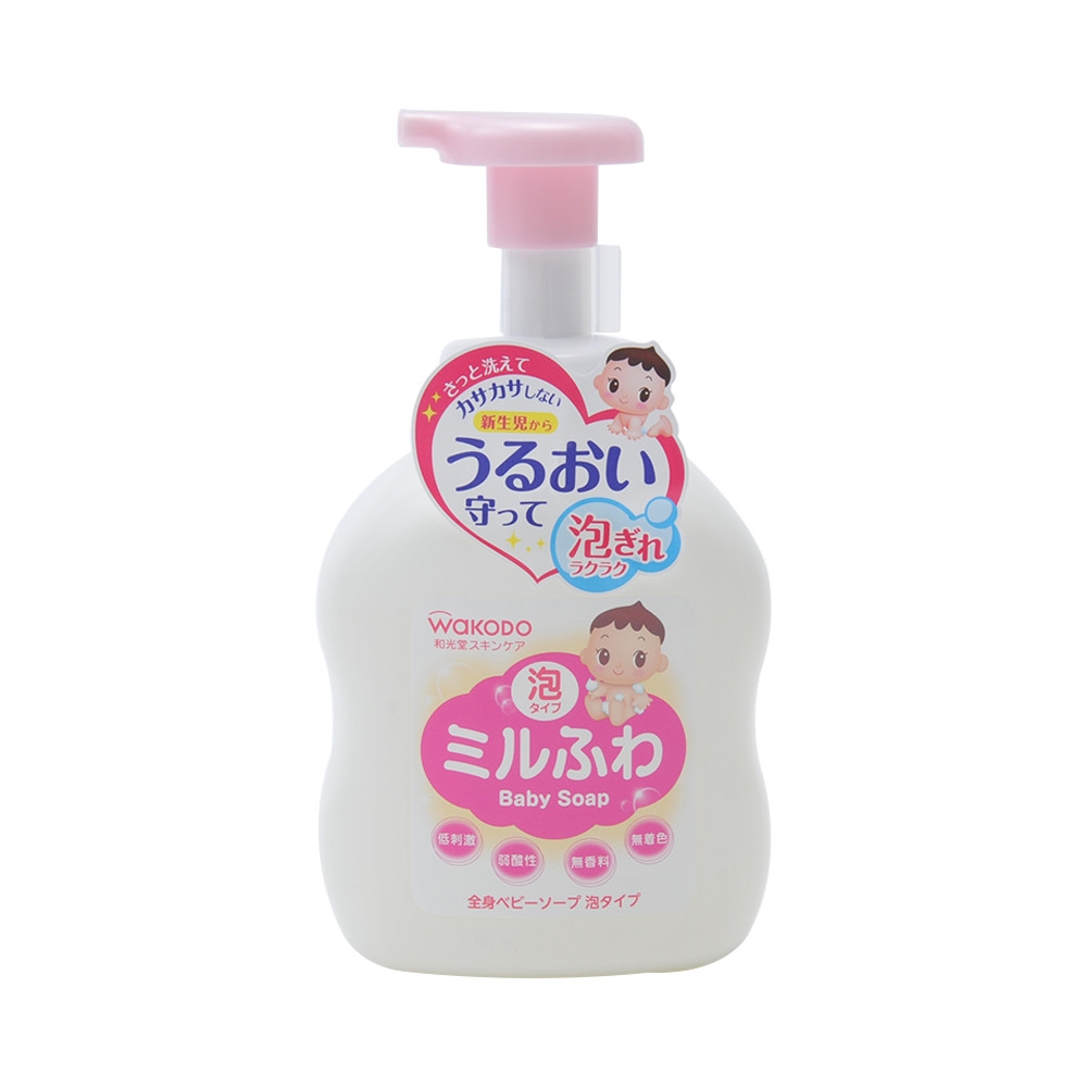 Sữa tắm toàn thân Wakodo cho bé (450ml) - Nhật Bản