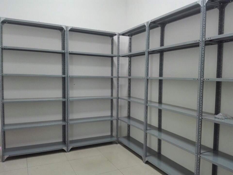 Kệ sắt v lỗ đa năng 6 tầng - Cao 2m, dài 1.2m, rộng 0.4cm | Kệ công nghiệp | Kệ trung tải | Sha Việt Nam