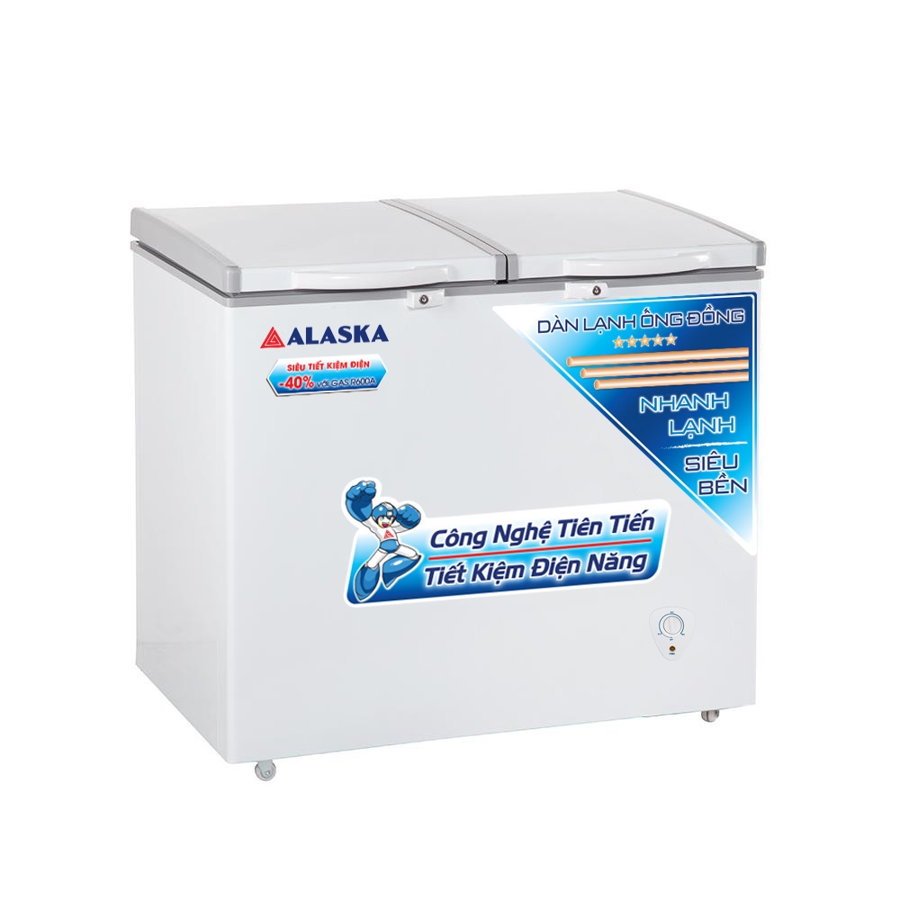 Tủ Đông Mát ALASKA hai ngăn BCD-3568C
