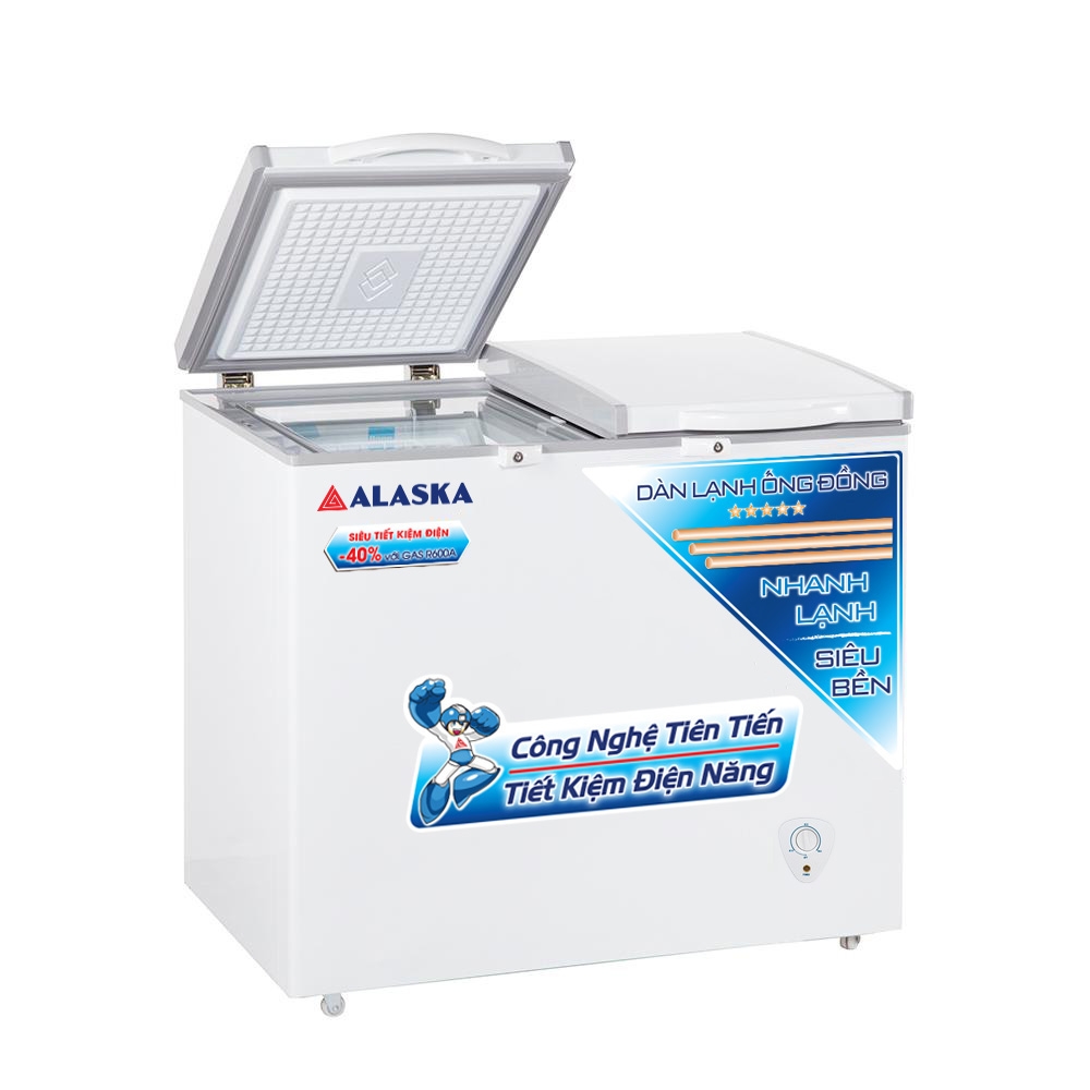 Tủ Đông Mát ALASKA hai ngăn BCD-3568C