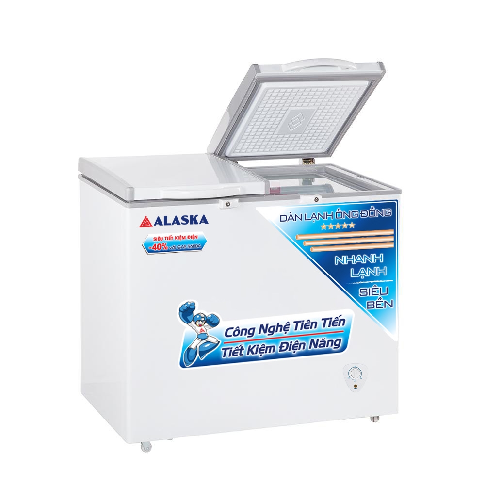 Tủ Đông Mát ALASKA hai ngăn BCD-3568C