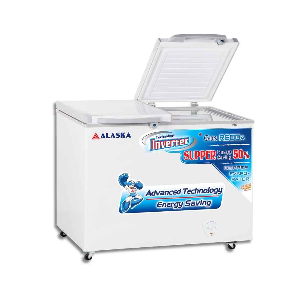Tủ đông mát ALASKA hai ngăn inverter BCD-3568CI