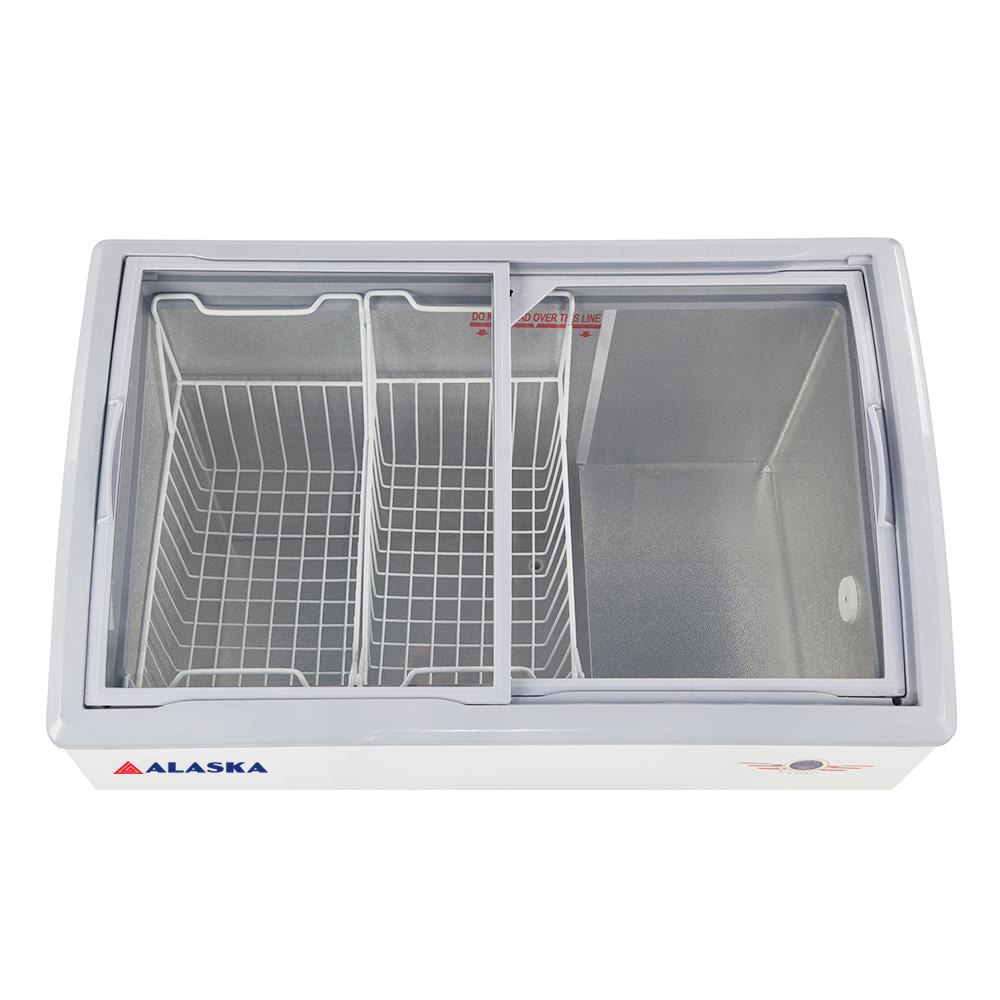 Tủ đông ALASKA kính cong KC- 210