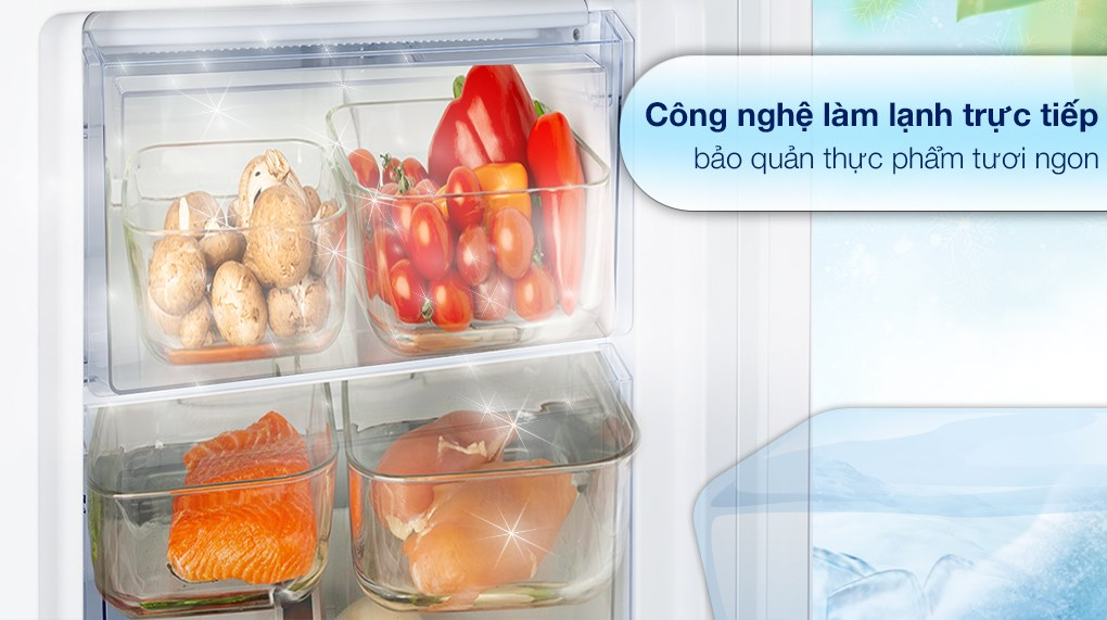 Tủ đông ALASKA 5 ngăn dạng đứng DF-217 công suất 100W