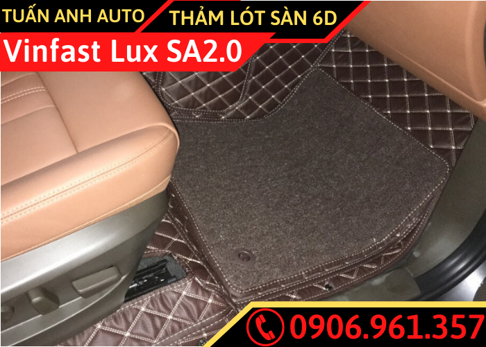 Thảm lót sàn 6D cho xe Vinfast Lux SA2.0 | Tuấn Anh - Đồ chơi xe ...