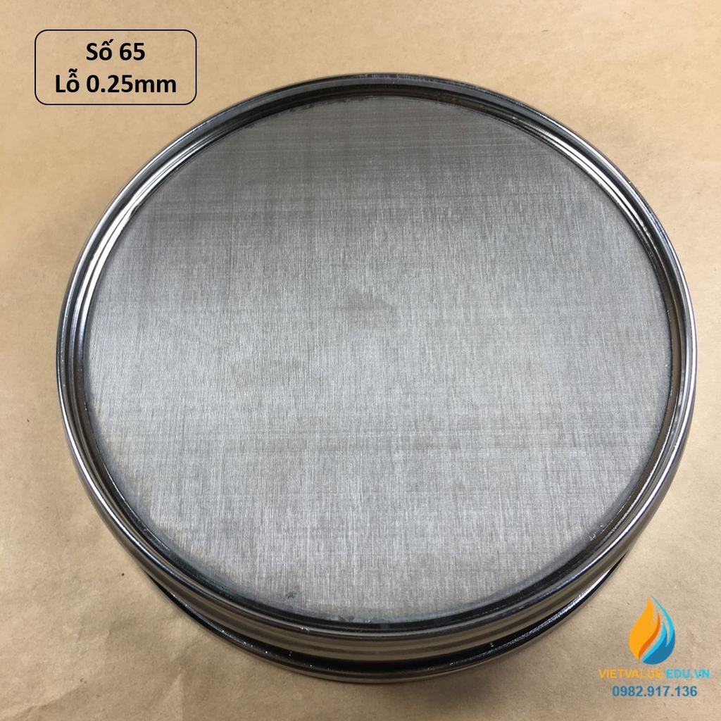 Sàng rây tiêu chuẩn đường kính 20cm kích thước mắt sàng 0.25mm, mã sàng ...
