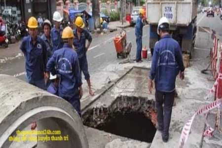 thông tắc cống thuyện thanh trì uy tín giá rẻ