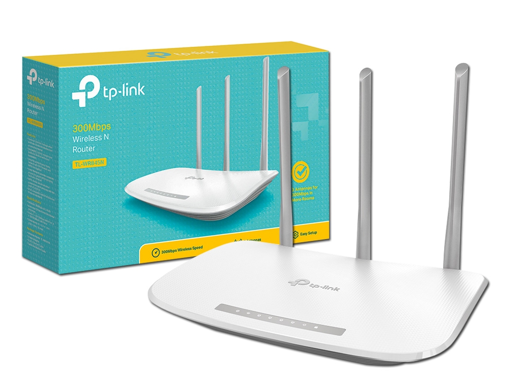 Bộ Phát Wifi TP-Link 845N (TL-WR845N) Chính Hãng 3 ăng ten | ducchinhpc