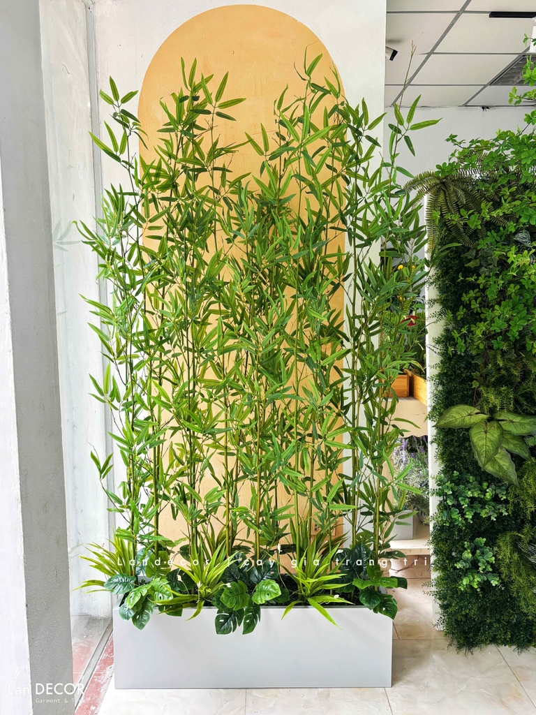 tre trúc giả decor