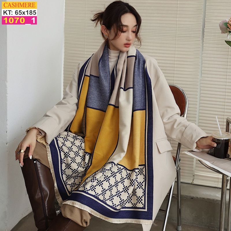 Khăn Choàng Cổ Cashmere Cao Cấp Thế Giới Khăn Đẹp CASHMERE 1070_1 Khăn Choàng Cổ Cashmere Cao Cấp Thế Giới Khăn Đẹp Cashmere 1070_1