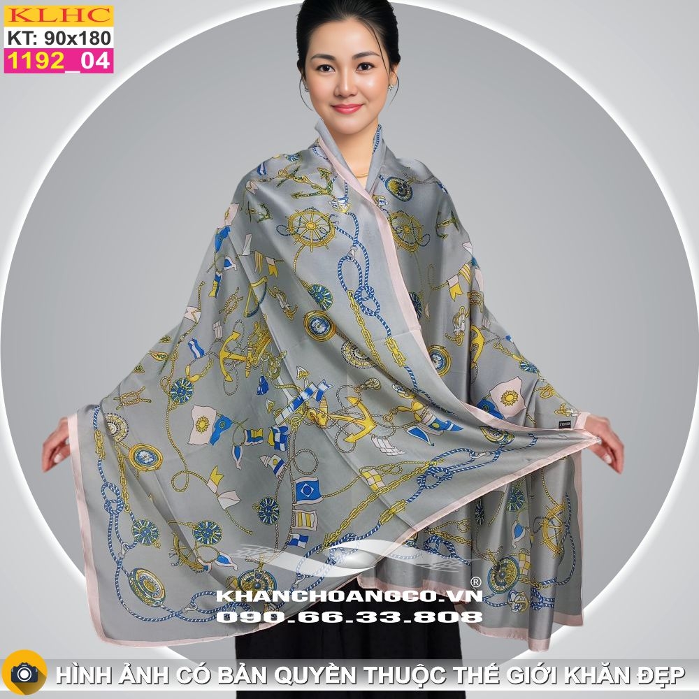 Khăn Choàng Cổ Lụa Thời Trang Thế Giới Khăn Đẹp KLHC 1040_4