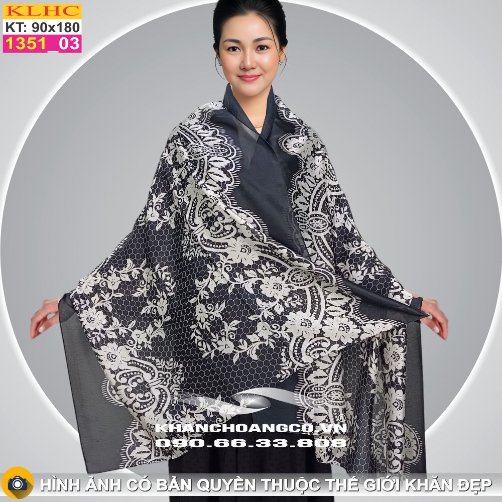 Khăn Choàng Cổ Lụa Thời Trang Thế Giới Khăn Đẹp KLHC 1126_3