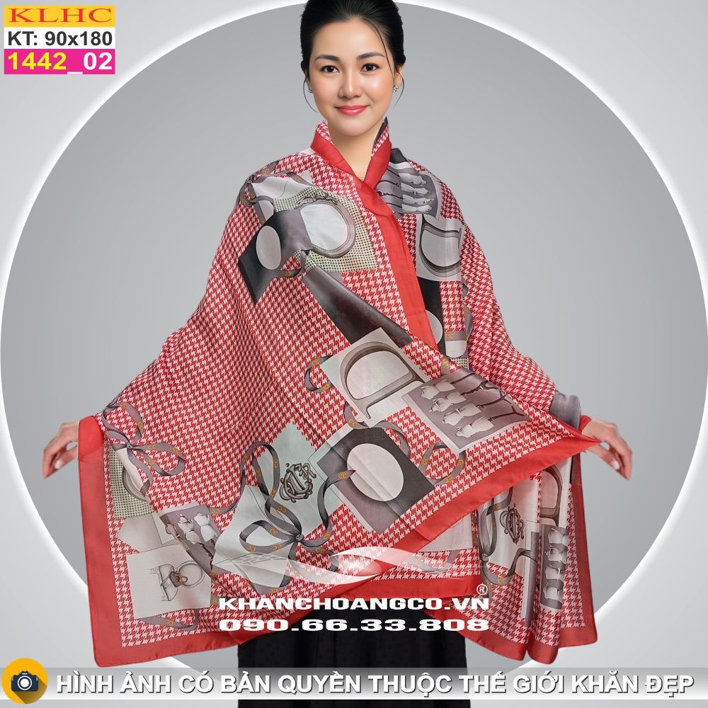 Khăn Choàng Cổ Lụa Thời Trang Thế Giới Khăn Đẹp KLHC 1135_2