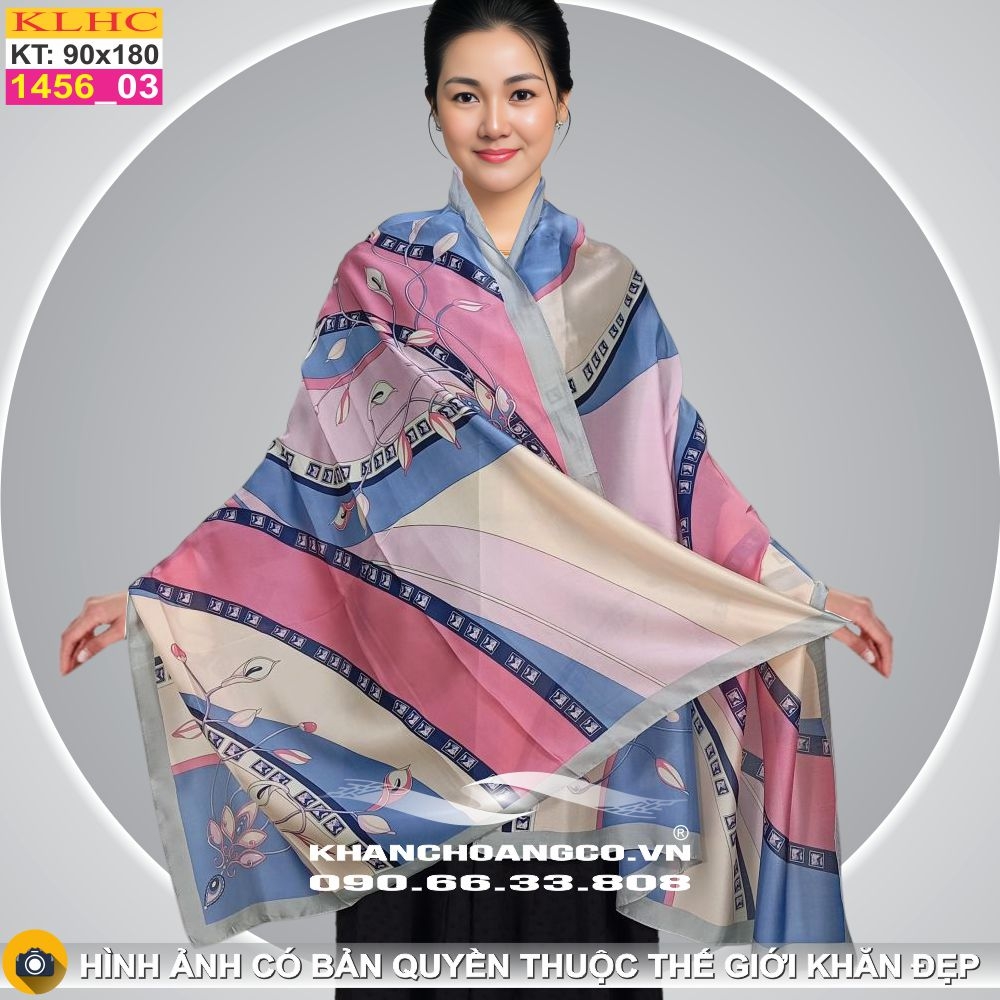Khăn Choàng Cổ Lụa Thời Trang Thế Giới Khăn Đẹp KLHC 1142_3