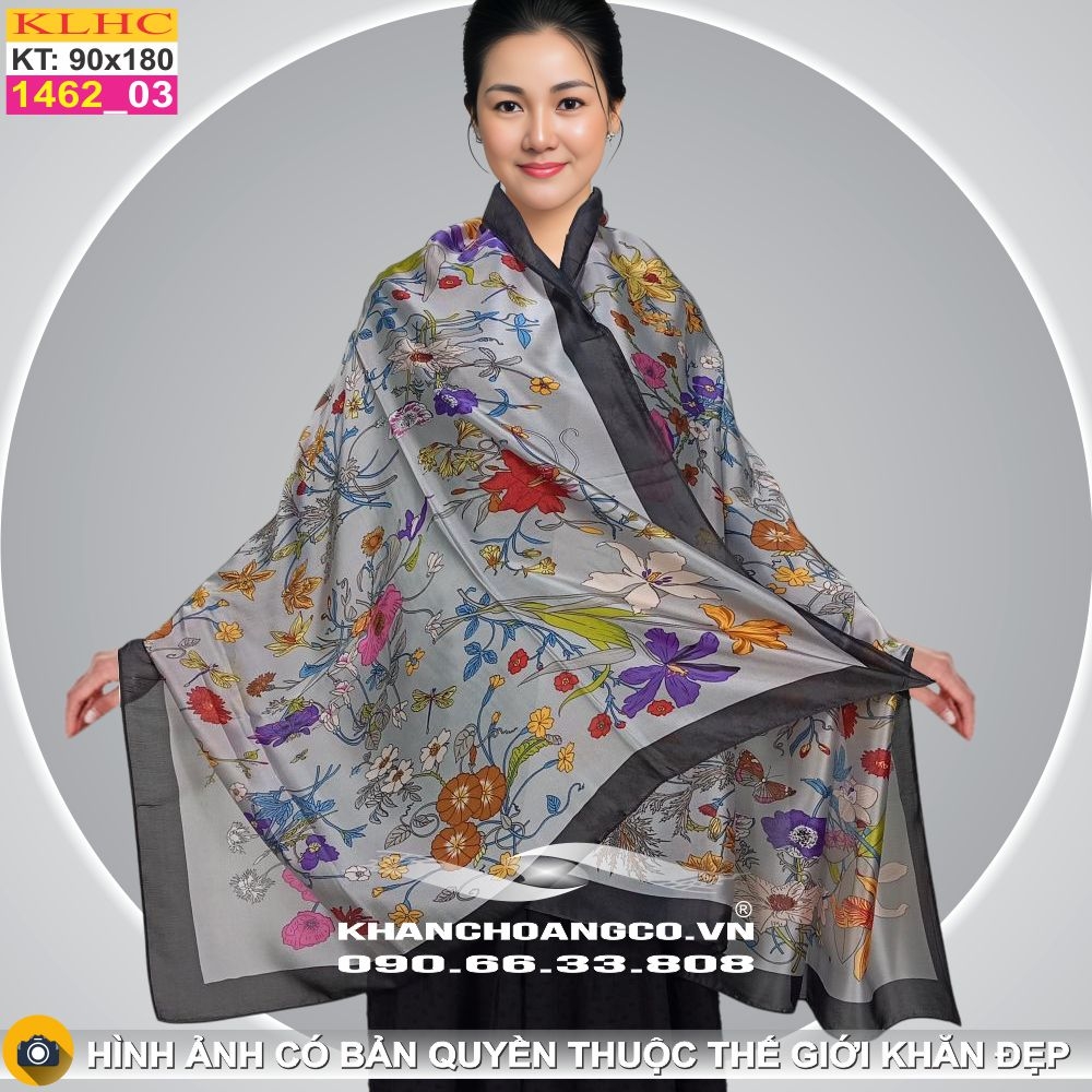 Khăn Choàng Cổ Lụa Thời Trang Thế Giới Khăn Đẹp KLHC 1063_3