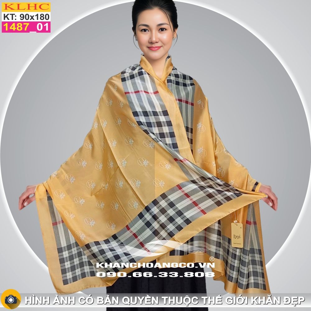 Khăn Choàng Cổ Lụa Thời Trang Thế Giới Khăn Đẹp KLHC 1145_1
