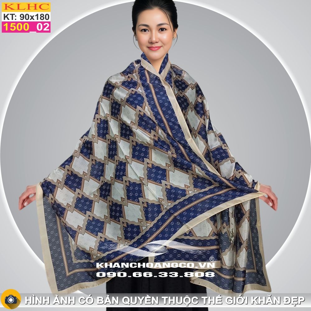 Khăn Choàng Cổ Lụa Thời Trang Thế Giới Khăn Đẹp KLHC 1115_2