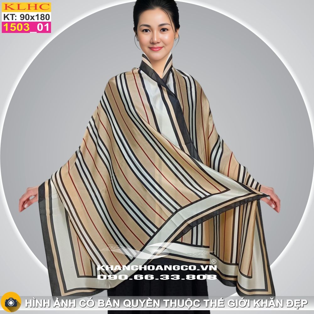 Khăn Choàng Cổ Lụa Thời Trang Thế Giới Khăn Đẹp KLHC 1118_1