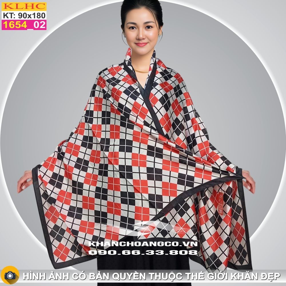 Khăn Choàng Cổ Lụa Thời Trang Thế Giới Khăn Đẹp KLHC 1013_2