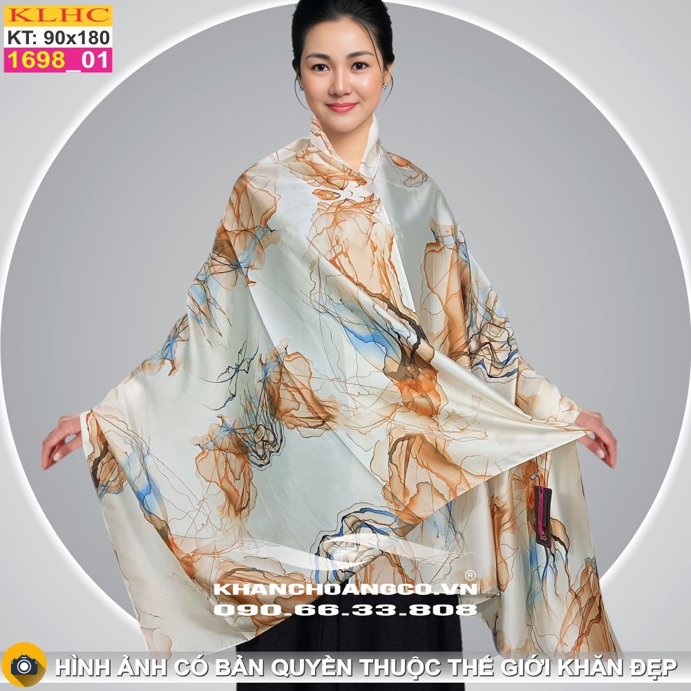 Khăn Choàng Cổ Lụa Thời Trang Thế Giới Khăn Đẹp KLHC 1121_1