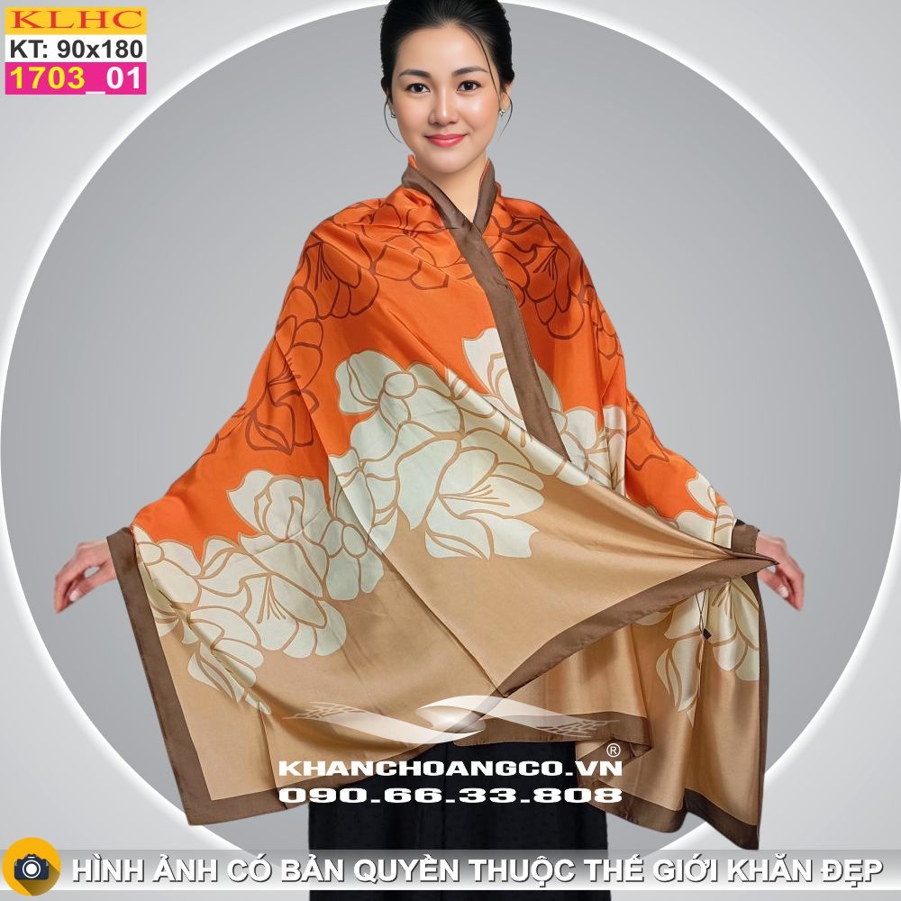 Khăn Choàng Cổ Lụa Thời Trang Thế Giới Khăn Đẹp KLHC 1140_1