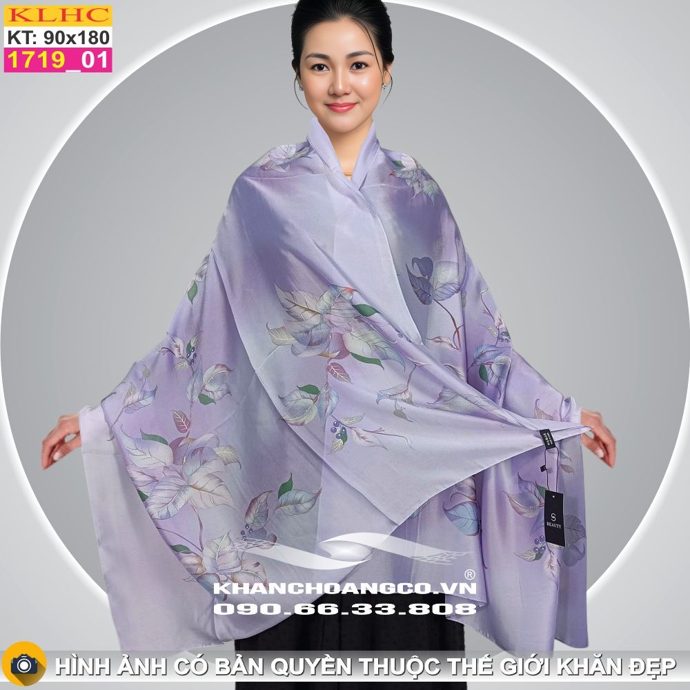 Khăn Choàng Cổ Lụa Thời Trang Thế Giới Khăn Đẹp KLHC 1085_1