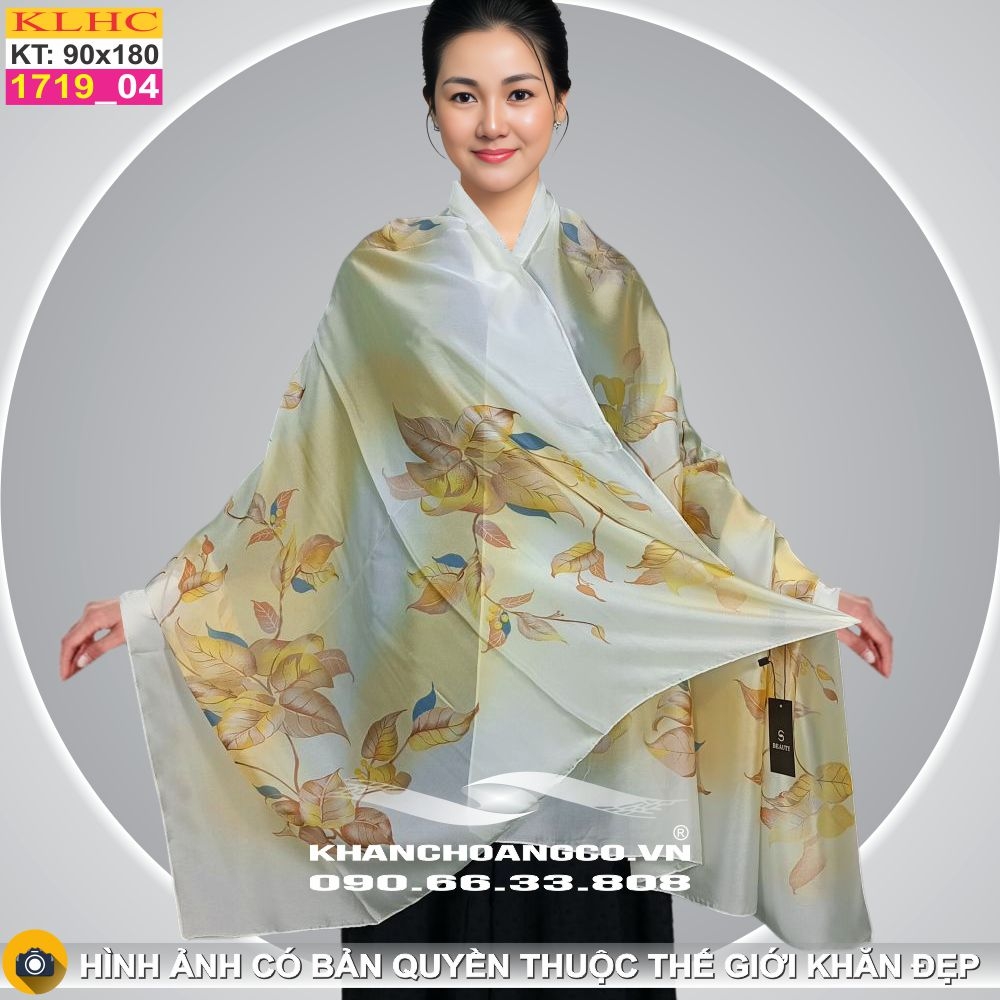 Khăn Choàng Cổ Lụa Thời Trang Thế Giới Khăn Đẹp KLHC 1085_4