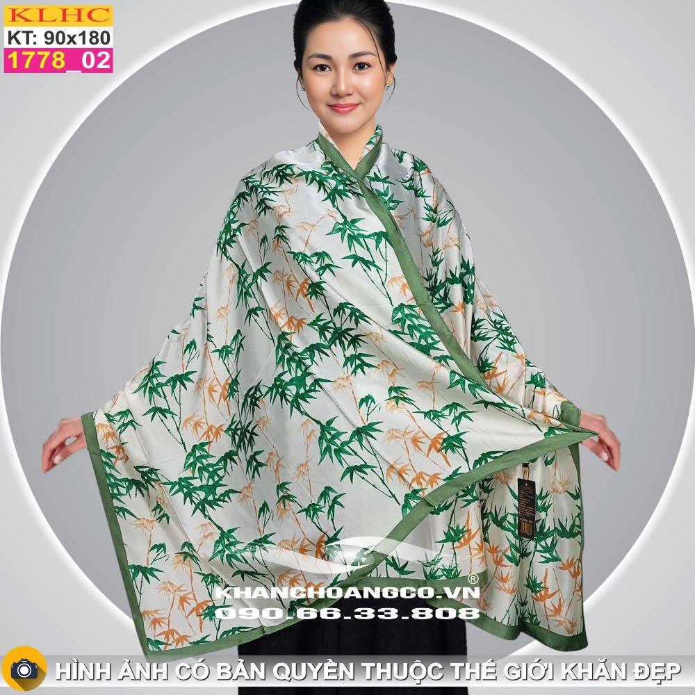 Khăn Choàng Cổ Lụa Thời Trang Thế Giới Khăn Đẹp KLHC 1087_2