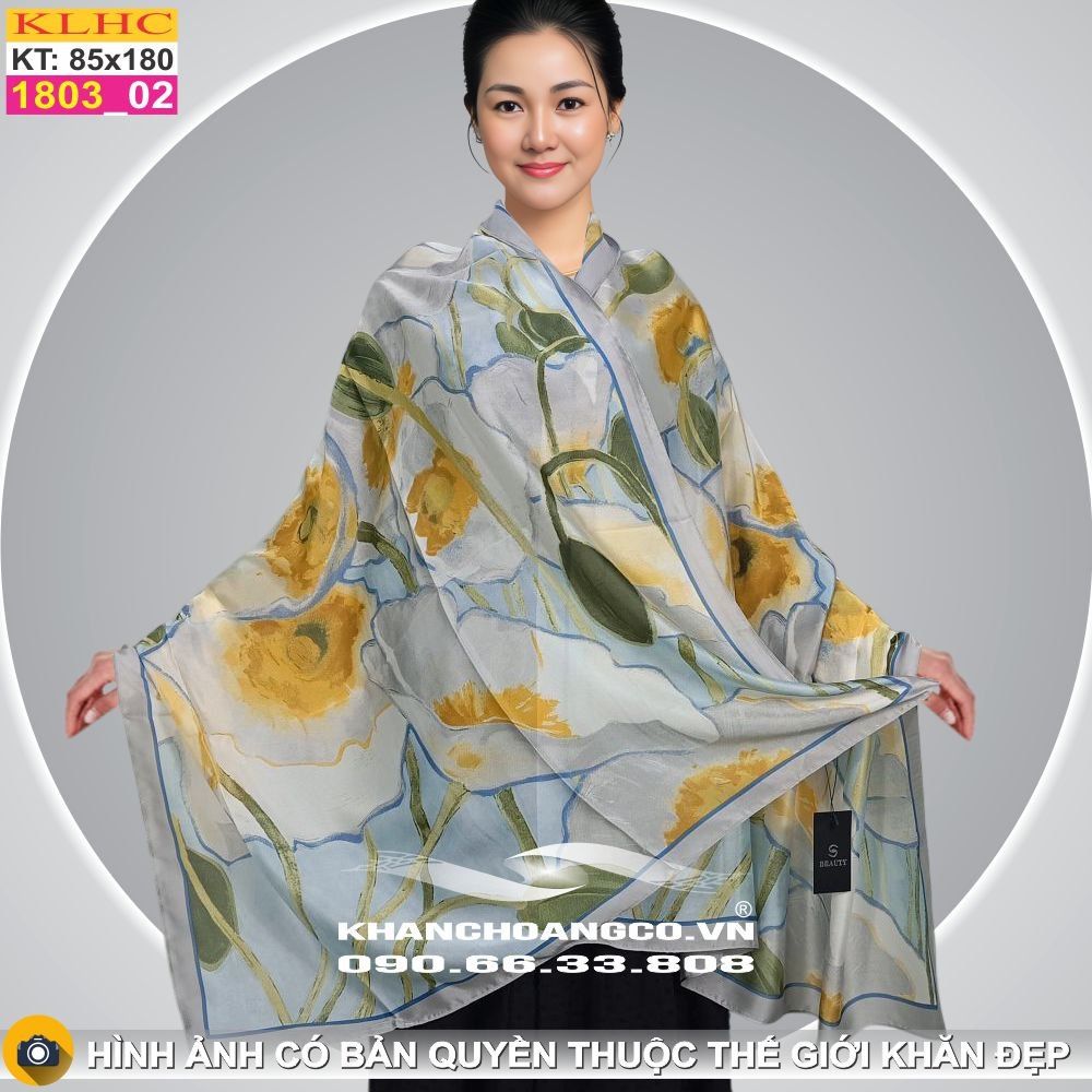 Khăn Choàng Cổ Lụa Thời Trang Thế Giới Khăn Đẹp KLHC 1007_2
