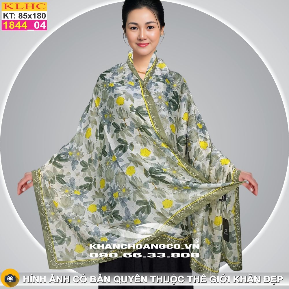 Khăn Choàng Cổ Lụa Thời Trang Thế Giới Khăn Đẹp KLHC 1011_4