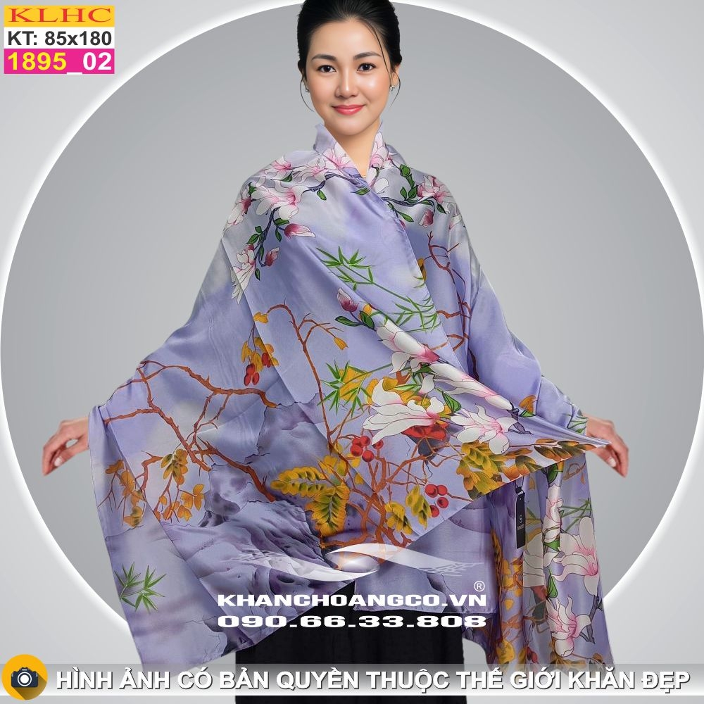 Khăn Choàng Cổ Lụa Thời Trang Thế Giới Khăn Đẹp KLHC 1047_2