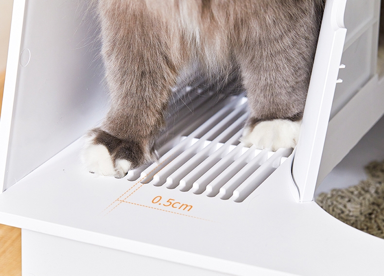 Petkit White Villa Cat Litter Box - Biệt Thự Vệ Sinh Cho Mèo