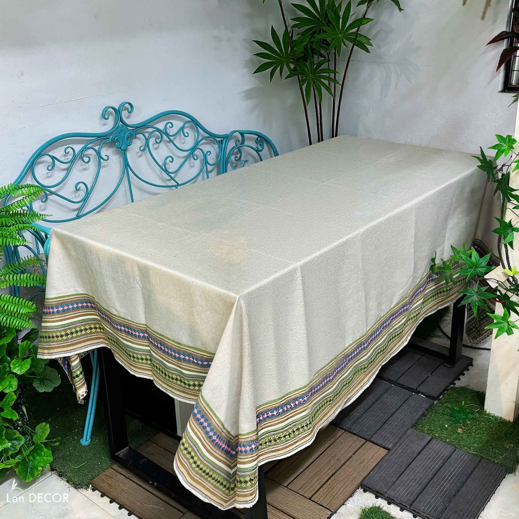 khăn trải bàn decor